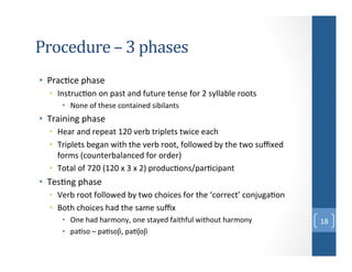 @5"#/-75/)A)B)01$./.)
•  R.+(:("&5?+2"&
•  T%26.)(:3%&3%&5+26&+%,&0)6)."&6"%2"&03.&K&2=**+A*"&.3362&
•  B3%"&30&6?"2"&(3%6+$%",&2$A$*+%62&

•  j.+$%$%9&5?+2"&
•  1"+.&+%,&."5"+6&HKL&#".A&6.$5*"62&6i$("&"+(?&
•  j.$5*"62&A"9+%&i$6?&6?"&#".A&.336J&03**3i",&A=&6?"&6i3&2)Ñg",&
03.72&U(3)%6".A+*+%(",&03.&3.,".V&
•  j36+*&30&dKL&UHKL&g&M&g&KV&5.3,)(:3%2O5+.:($5+%6&

•  j"2:%9&5?+2"&
•  W".A&.336&03**3i",&A=&6i3&(?3$("2&03.&6?"&k(3.."(6m&(3%Q)9+:3%&
•  >36?&(?3$("2&?+,&6?"&2+7"&2)Ñg&
•  G%"&?+,&?+.73%=J&3%"&26+=",&0+$6?0)*&i$6?3)6&?+.73%=&
•  5+:23&F&5+:23|$J&5+:|3|$&

H`&

 