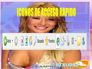 ICONOS DE ACCESO RAPIDO 