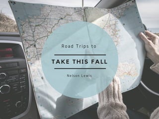 TAKE THIS FALL
Road Trips to 
Nelson Lewis
 