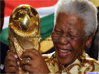 Dopo aver scalato una montagna, ci si accorge solo che ce ne sono tanteDopo aver scalato una montagna, ci si accorge solo che ce ne sono tante
altre da scalare.altre da scalare.
 