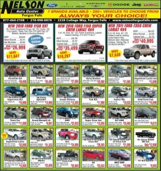 Nelson auto center specials fergus falls mn