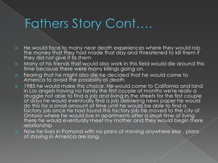 Nelson canales family history