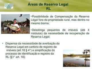 Áreas de Reserva Legal
          RL
 
