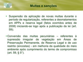 Multas e sanções
 