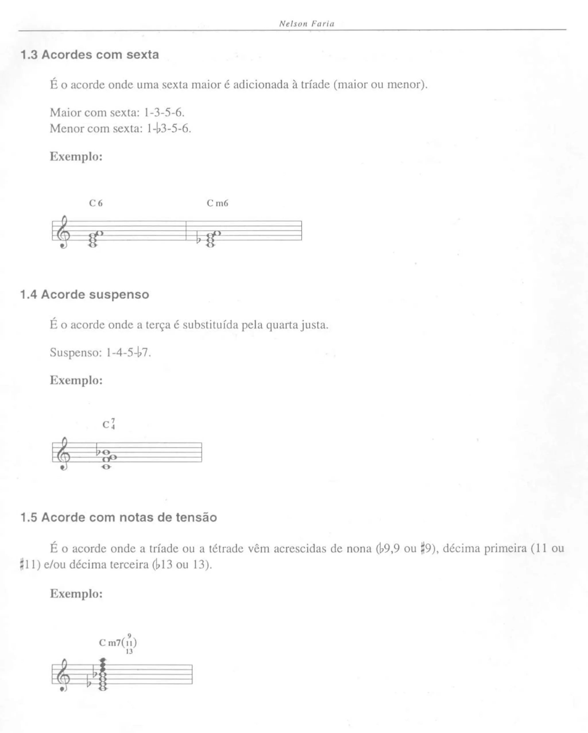 Nelson faria - Acordes Arpejos e Escalas para violão e guitarra | PDF