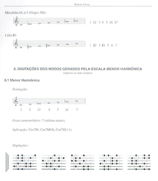 Nelson faria - Acordes Arpejos e Escalas para violão e guitarra | PDF