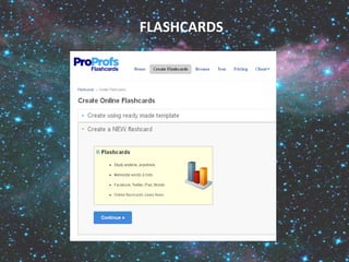 FLASHCARDS 
 