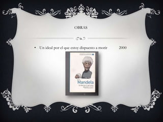 OBRAS

• Un ideal por el que estoy dispuesto a morir

2000

 