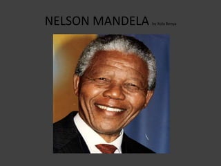 NELSON MANDELA by XolaBenya 