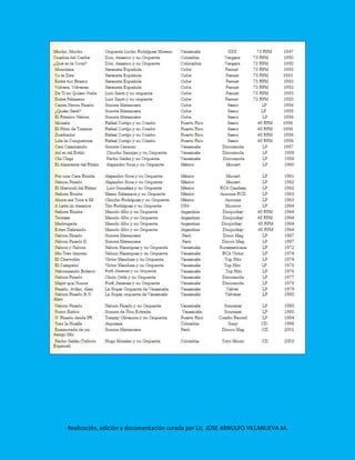 Realización, edición y documentación curada por Lic. JOSE ARNULFO VILLANUEVA M.
 