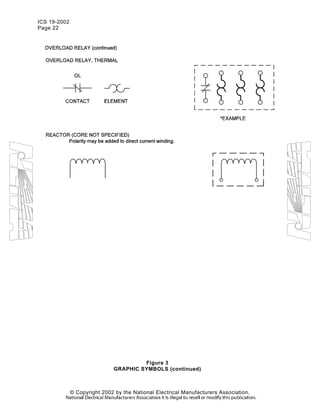 ICS 19-2002
Page 22
© Copyright 2002 by the National Electrical Manufacturers Association.
Figure 3
GRAPHIC SYMBOLS (continued)
 