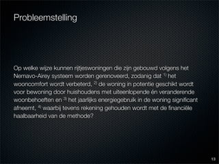 Eindcolloquium: energiezuinig en bewonersgericht renoveren van Nemavo-Airey woningen