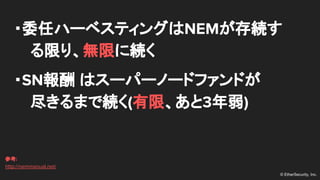 ? EtherSecurity, Inc.
?ίΥϩ`٥ƥ󥰤NEMA
ޤꡢoޤ˾A
?SN ϥ`ѩ`Ω`ɥեɤ
ޤǾA(ޡ3)
ο:
http://nemmanual.net/
 