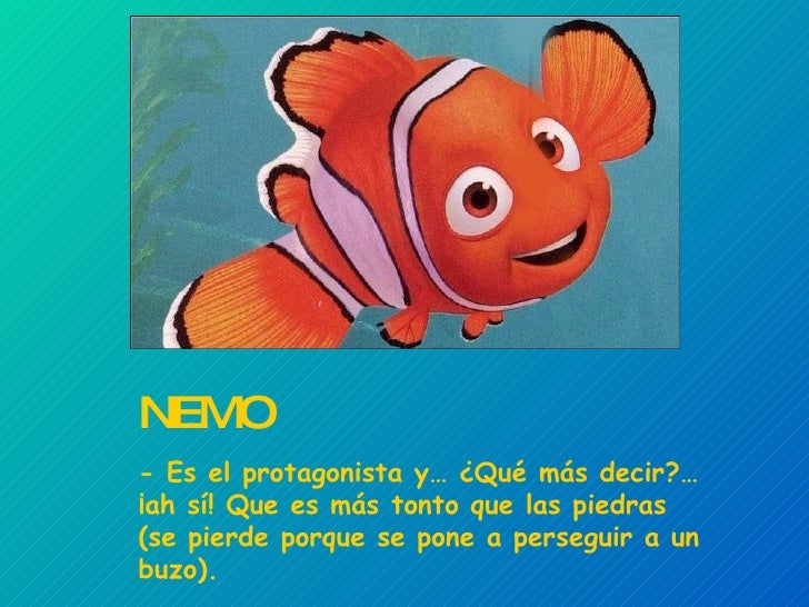 Buscando a Nemo