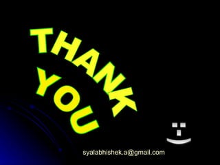 THANK YOU :-) [email_address] 
