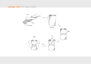 cabbage chair for issey miyake 
 