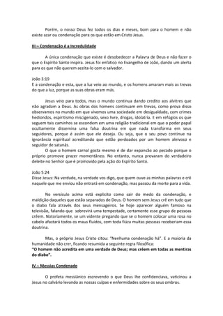 Nenhuma Condenação