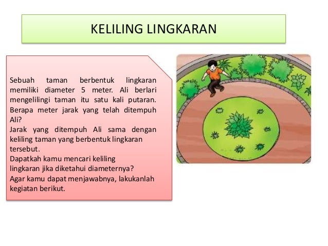 KELILING DAN LUAS LINGKARAN (Neni Susanti)