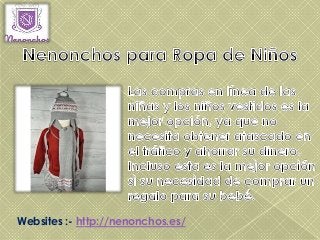 Websites :- http://nenonchos.es/ 
 