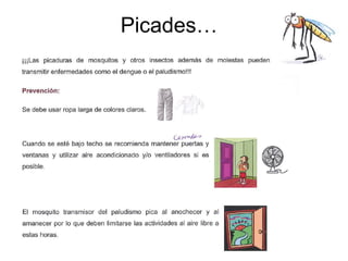 Picades…
 