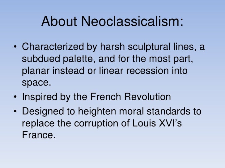 Neo Classical Art