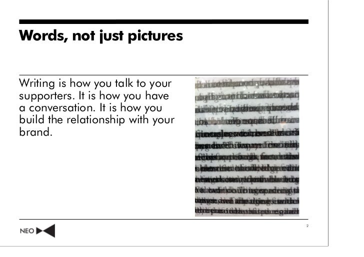 Conveying brand through language and tone of voice