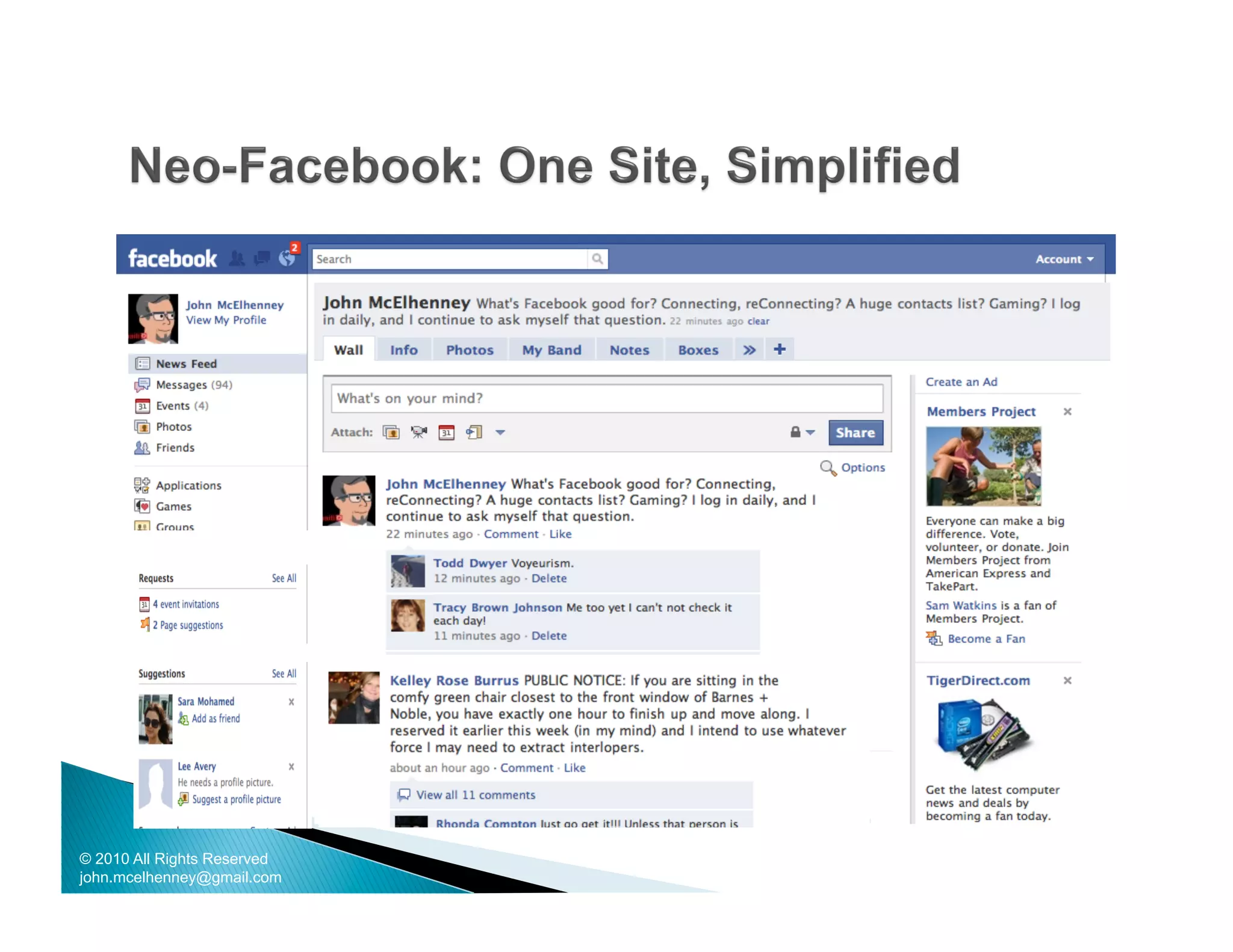 © 2010 All Rights Reserved
john.mcelhenney@gmail.com
 