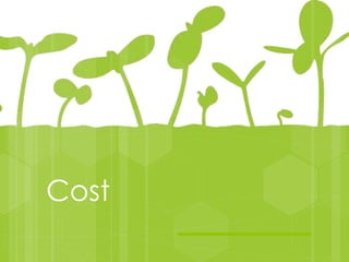 Cost
 