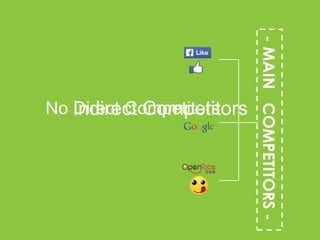 No Direct CompetitorsIndirect Competitors
-MAINCOMPETITORS-
 