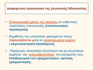 Μαθήματα Νέας Ελληνικής Γλώσσας Γ Γυμνασίου