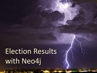 Election Results
with Neo4j
 