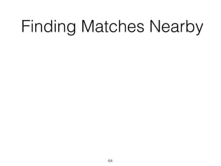 Finding Matches Nearby
64
 