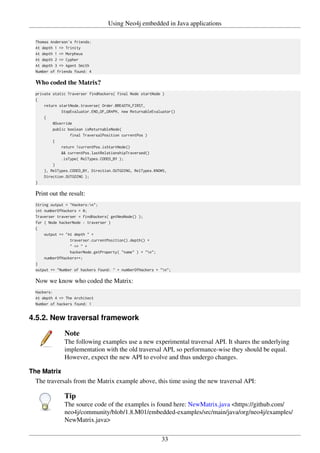 traversal framework java api java reference Images... Neo4j manual-milestone | PDF
