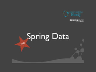 Spring Data
NEW
 