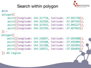 Search within polygon
 