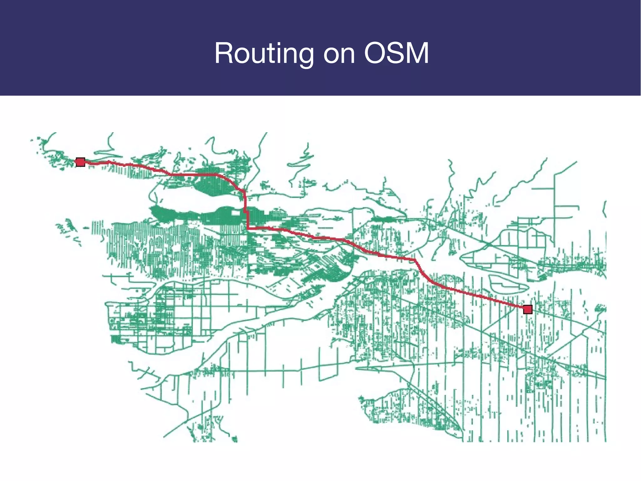 Routing on OSM
 