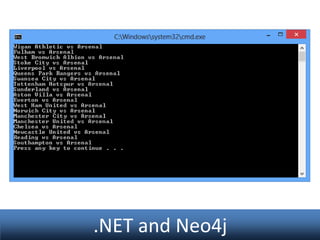 .NET and Neo4j

 