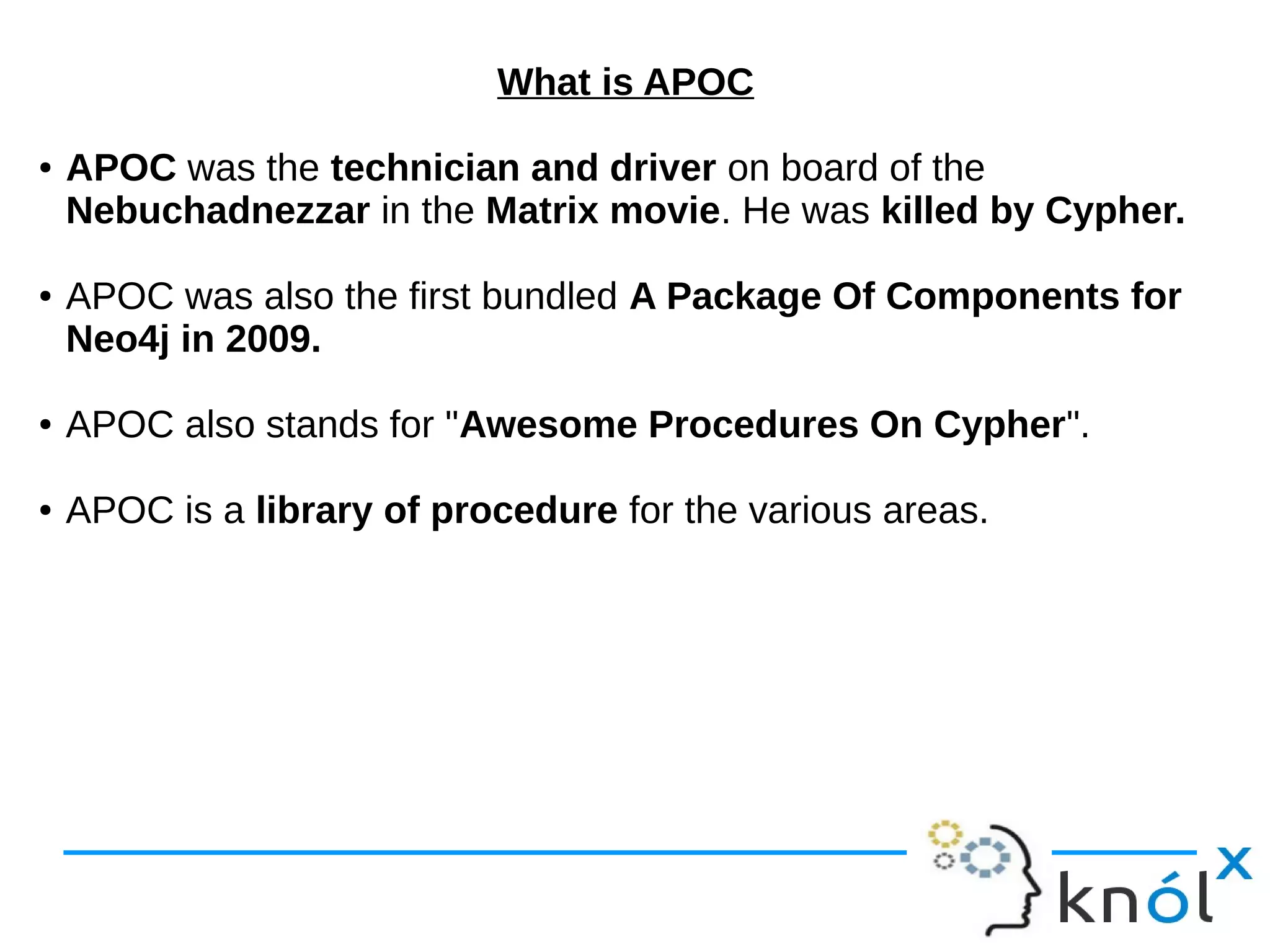 Introduction to Neo4j APOC | ODP