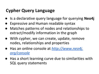 Getting started with Graph Databases & Neo4j | PDF