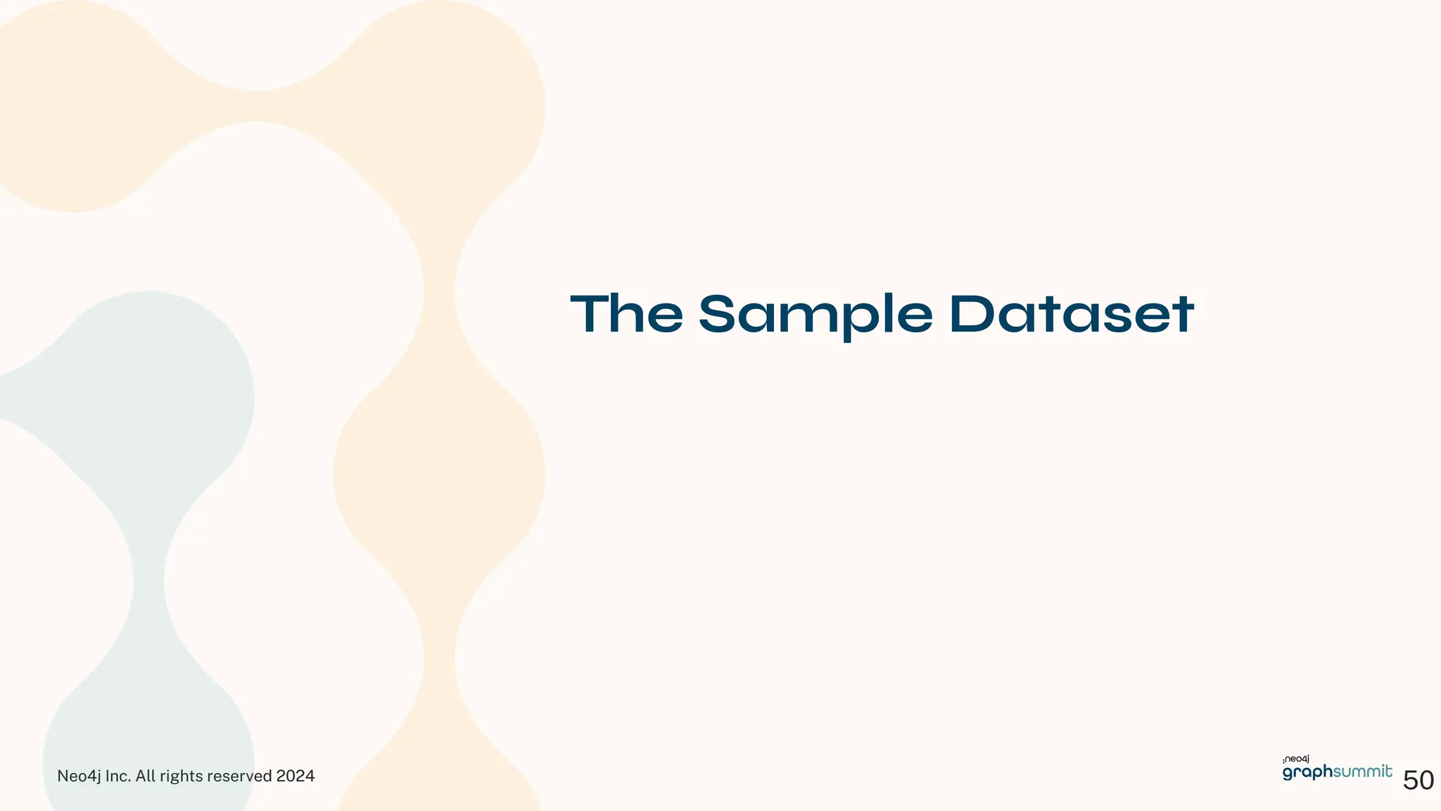 Neo4j Inc. All rights reserved 2024
50
The Sample Dataset
 