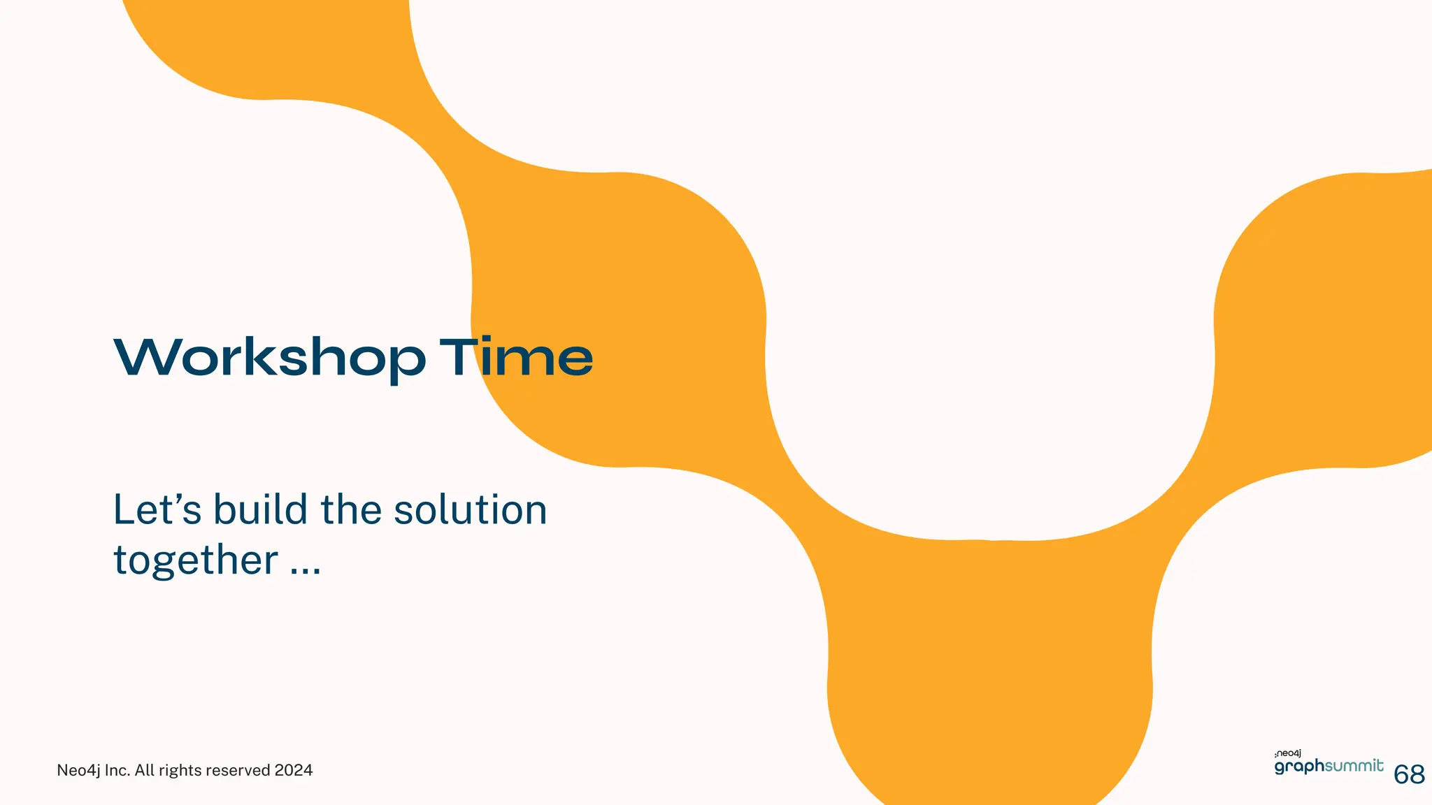 Neo4j Inc. All rights reserved 2024
68
Workshop Time
Let’s build the solution
together …
 