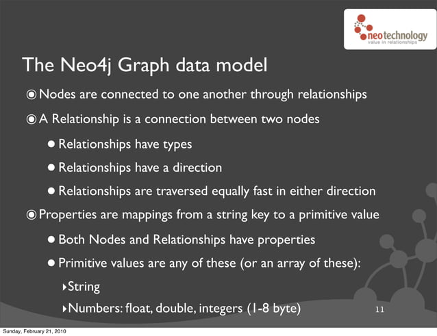 Persistent graphs in Python with Neo4j | PPT