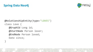 Using Neo4j from Java | PPTX