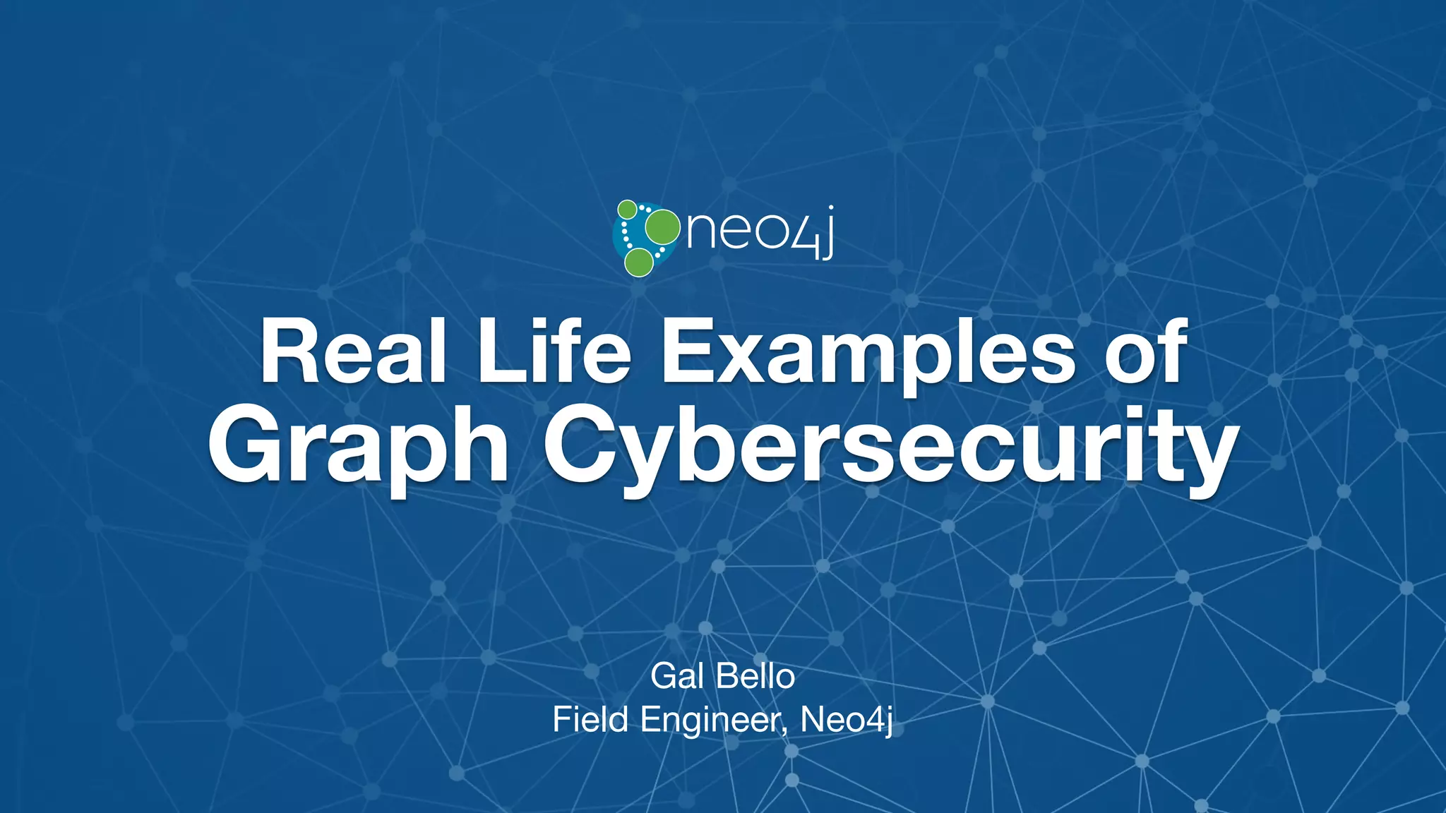 Real Life Examples of Cybersecurity with Neo4j | PDF | Databases ...