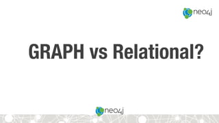 GRAPH vs Relational?
 