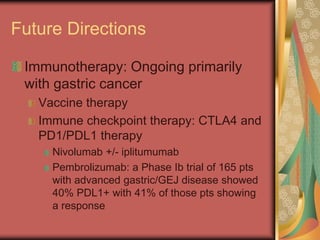Neoadjuvant treatment for esophageal and gastric cancer | PDF