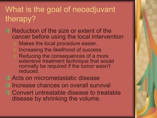 Neoadjuvant treatment for esophageal and gastric cancer | PDF