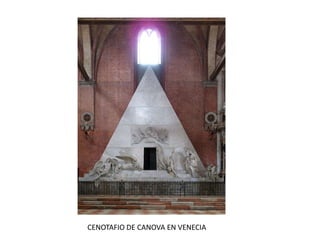 CENOTAFIO DE CANOVA EN VENECIA
 