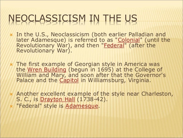 Neo classical architecture