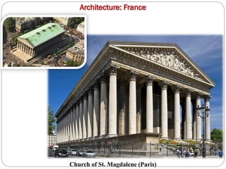 Architecture: France
Church of St. Magdalene (Paris)
 